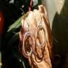 Close-Out-23027 <br> earring double oval mobile dangle Silver/Copper - Thumbnail Image 2