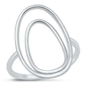 10911 <br> ring double circle