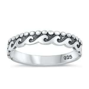 10915 <br> ring wave w/ beads