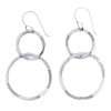 23019 <br> earring large circle in sm circle wavy - Thumbnail Image 1