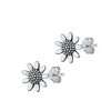 23165 <br> ear stud sunflower .925 - Thumbnail Image 1