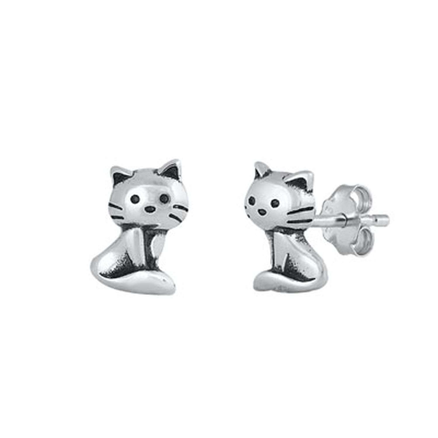 23167 <br> ear stud kitten - Image 1