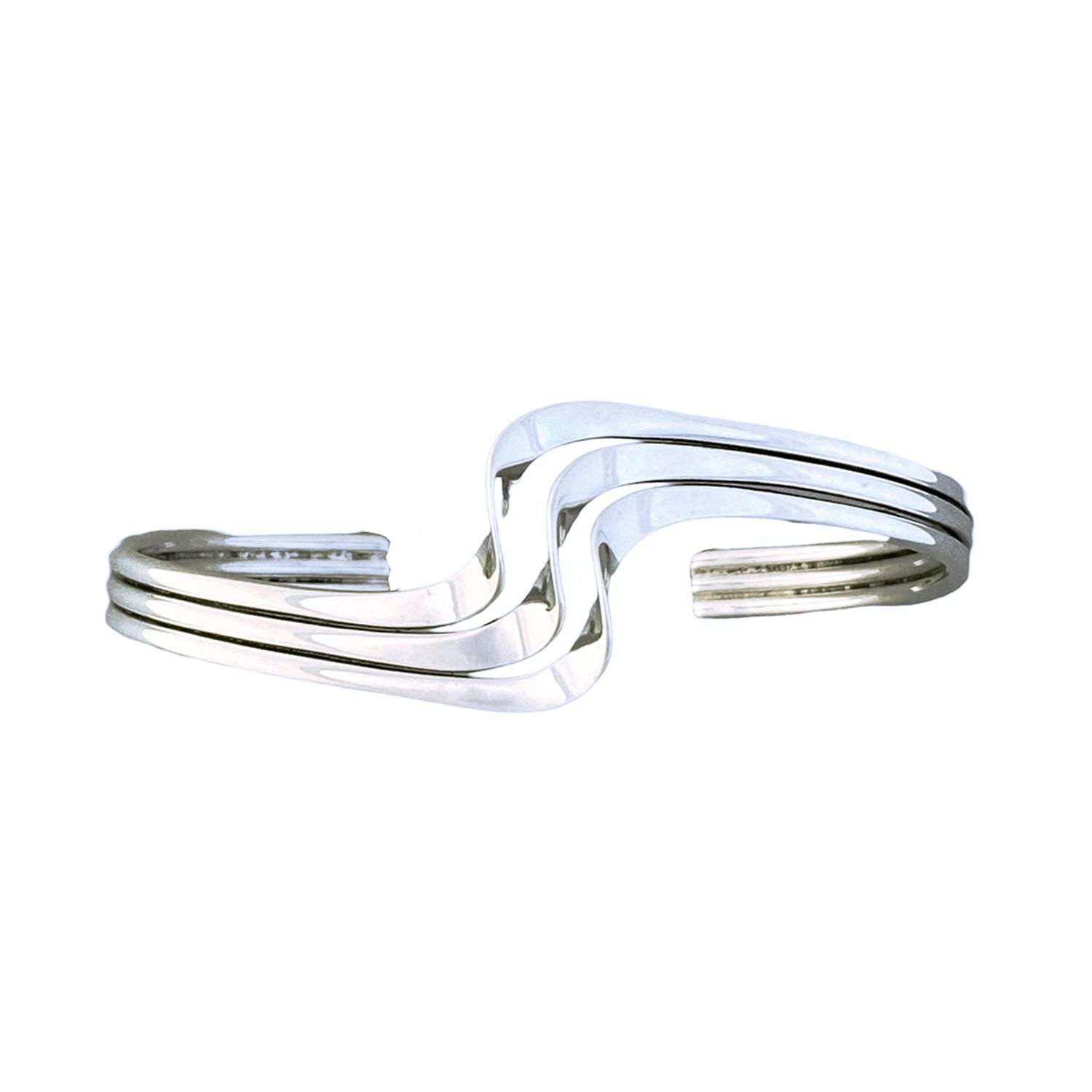 43552 <br> cuff 3 wire swirl - Image 1