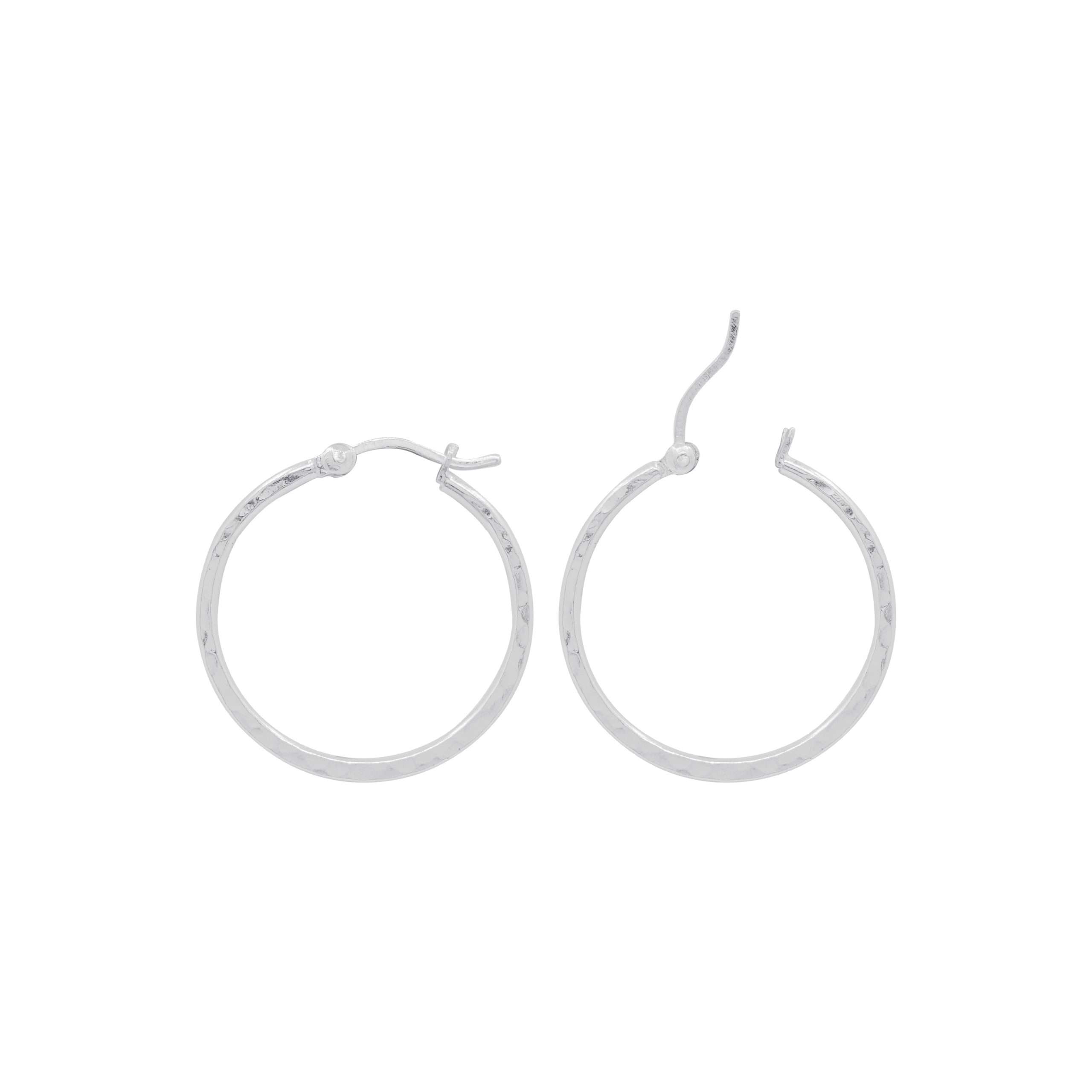 22012<br>hoop med hammered click-top - Image 1