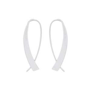22406<br>earring hammered triangle sm