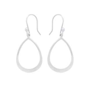 22449<br>earring hammered teardrop