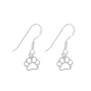 23101<br>earring paw print
