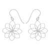 23450<br>earring 8 petal flower - Thumbnail Image 1
