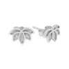 Close-Out-23143 <br> ear stud lotus flower .925 RP - Thumbnail Image 1