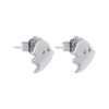 Close-Out-27284 <br> ear stud friendly ghost .925 RP - Thumbnail Image 1