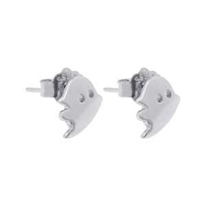 Close-Out-27284 <br> ear stud friendly ghost .925 RP