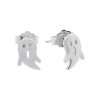Close-Out-27285 <br> ear stud spooky ghost .925 RP - Thumbnail Image 1