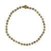 Fashion 404055 <br> Fashion bracelet 18K goldplated brass bead 3mm w/ seed beads w/5mm center, alternating - white - set of 6 - Thumbnail Image 1