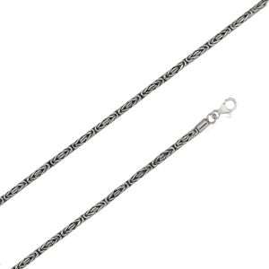 85002-16<br>chain Byzantine 2mm rd 16''