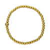 Fashion 404013 <br> Fashion bracelet 3x 4mm + 5x2mm bead 18K GP - set of 6 - Thumbnail Image 1