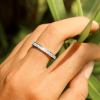17715<br>ring CZ eternity band .925  RP - Thumbnail Image 3