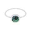 10504<br>ring round7 ABALONE .925 - Thumbnail Image 1