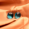 Close-Out-92282<br>earring color crystal CZ candy drop  GP .925.. - Thumbnail Image 3