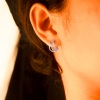 23345<br>earring 3 open hoop  .925 RP - Thumbnail Image 2