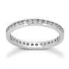 17715<br>ring CZ eternity band .925  RP - Thumbnail Image 1