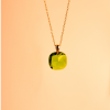 Close-Out-95282<br>necklace color crystal CZ candy hook drop 16"+2" ext  .925 GP.. - Thumbnail Image 3