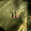 Close-Out-92280<br>ear stud drop pink teardrop .925 GP - Thumbnail Image 4