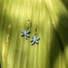 27312<br>earring dragonfly w/ blue CZ wings STERLING SILVER RP - Thumbnail Image 2