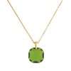 Close-Out-95282<br>necklace color crystal CZ candy hook drop 16"+2" ext  .925 GP.. - Thumbnail Image 7