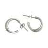 23345<br>earring 3 open hoop  .925 RP - Thumbnail Image 3