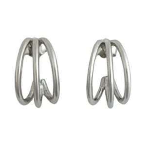 23345<br>earring 3 open hoop  .925 RP
