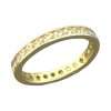 91032<br>CZ eternity band  .925 GP - Thumbnail Image 3