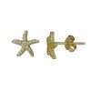 92248<br>ear stud CZ starfish .925 GP - Thumbnail Image 1