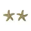 92248<br>ear stud CZ starfish .925 GP - Thumbnail Image 3