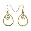Close-Out-92293<br>earring w/ swirl - Thumbnail Image 1