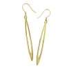 92294<br>earring sleek elongated dangle .925 GP - Thumbnail Image 2