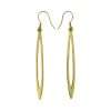 92294<br>earring sleek elongated dangle .925 GP - Thumbnail Image 1
