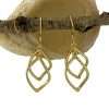 92297<br>earring double swirl 13x30 .925 GP - Thumbnail Image 2
