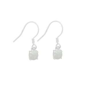 23585-wt<br>earring opal 5mm on ear wire