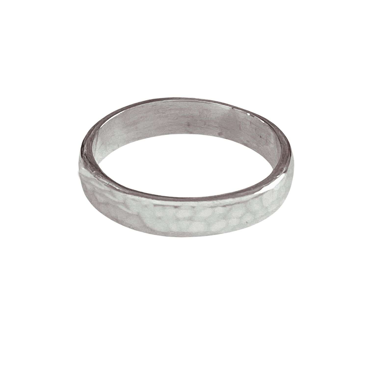 10804<br>ring hammered band - Image 1