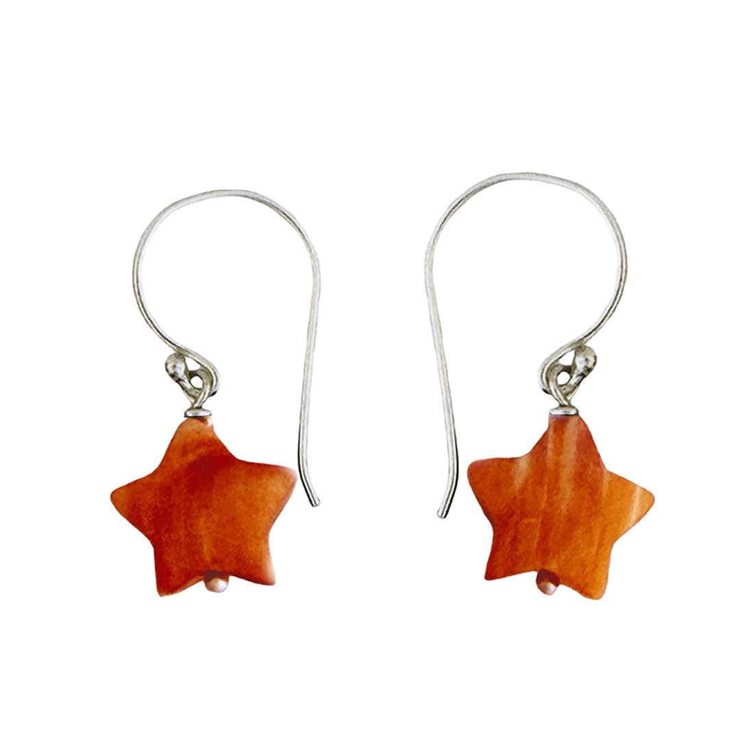 27407<br>earring SPINY OYSTER star 10mm - Image 1