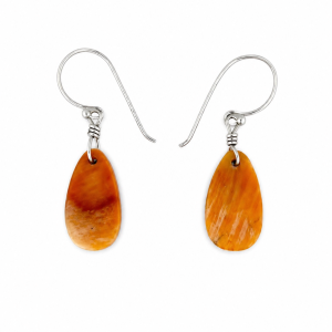 27425<br>earring SPINY OYSTER teardrop 8x14mm 925