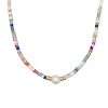 Fashion 405102<br>Fashion necklace multicolor rwb 16"+2" ext - set of 2 - Thumbnail Image 1