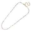Fashion 405102<br>Fashion necklace multicolor rwb 16"+2" ext - set of 2 - Thumbnail Image 2