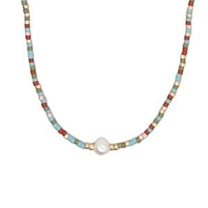 Fashion 405104<br>Fashion necklace rwtq 16"+2" ext. - set of 2