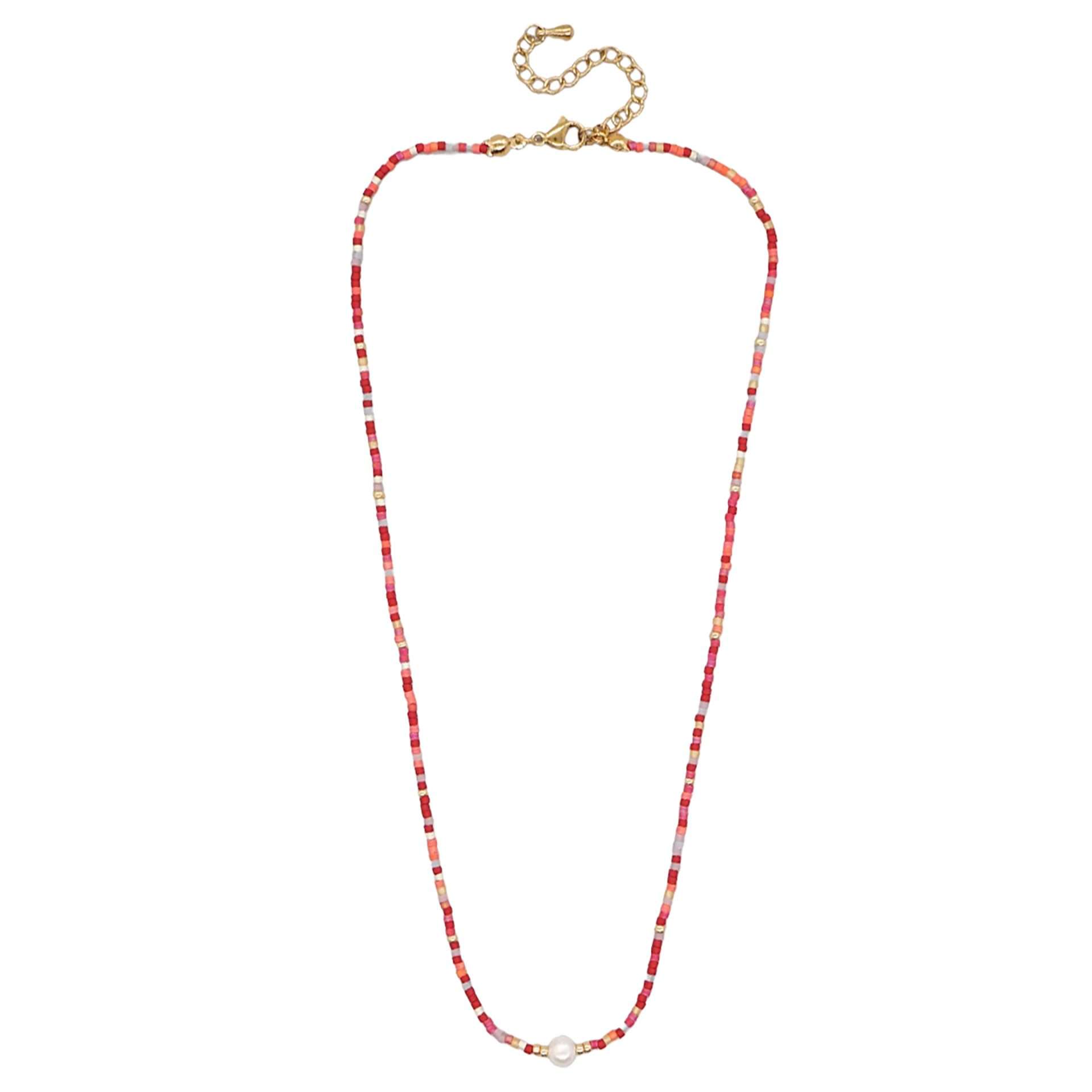 Fashion 405106<br>Fashion necklace rpw 16"+2" ext. - set of 2 - Image 4