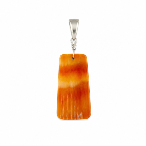 67401<br>pendant SPINY OYSTER rectangle 15x30mm 925