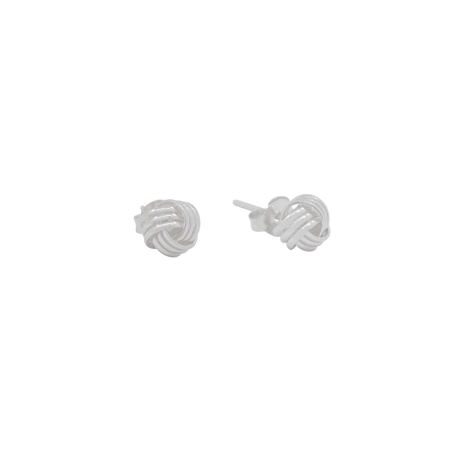 Close-Out-26346<br>ear stud love knot 3 wires - Sold in 2's - Image 1
